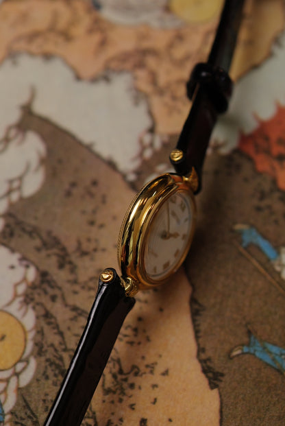 Seiko Exceline T-lugs with Engraved Dial Circa. 1992