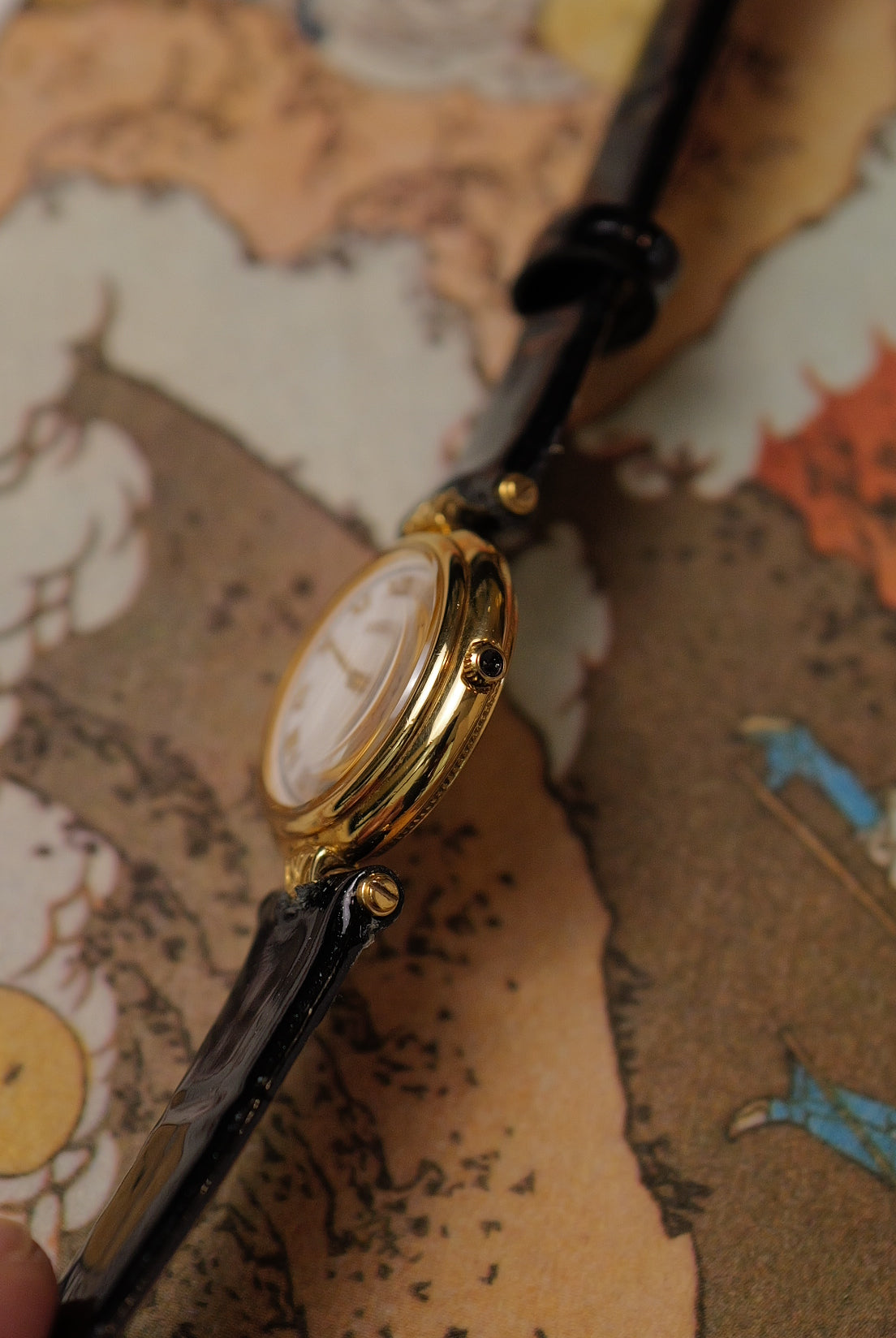 Seiko Exceline T-lugs with Engraved Dial Circa. 1992