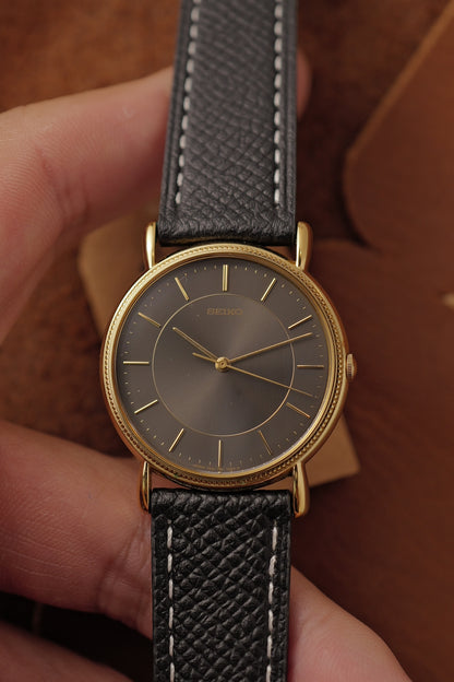 Seiko Sun Burst Grey dial 7431-7060 Circa. 1985