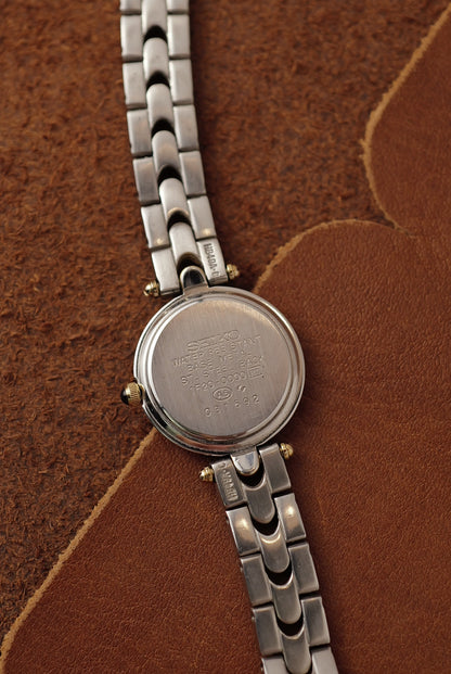 Seiko Exceline Polished 2-tone Bracelet Circa. 1990
