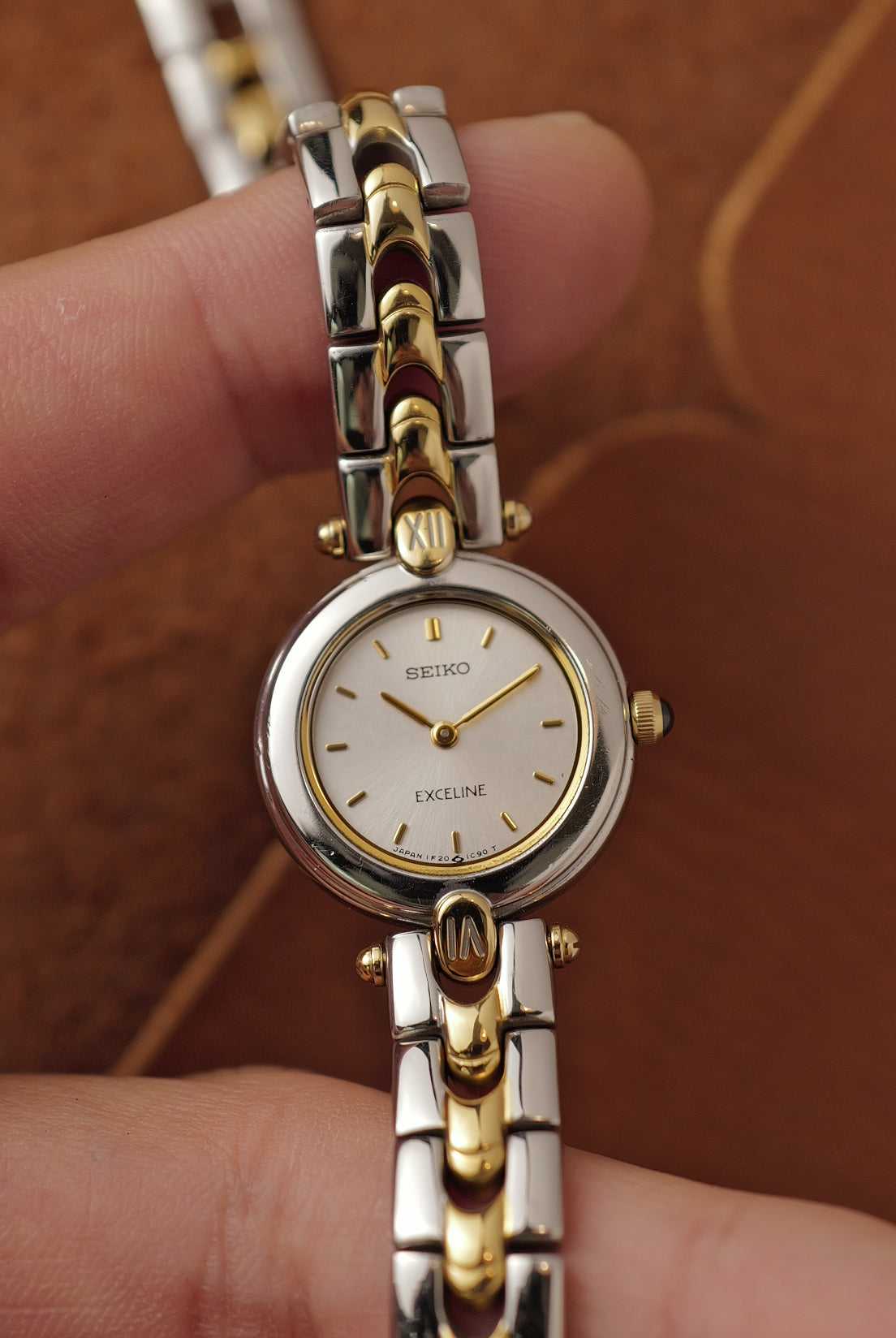 Seiko Exceline Polished 2-tone Bracelet Circa. 1990 – My