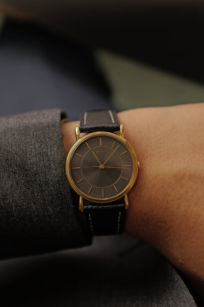 Seiko Sun Burst Grey dial 7431-7060 Circa. 1985
