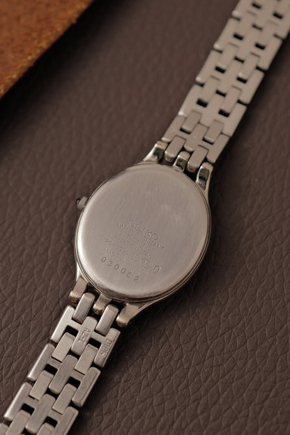 Seiko Exceline Bracelet with pink mother of pearl dial Circa. 1990