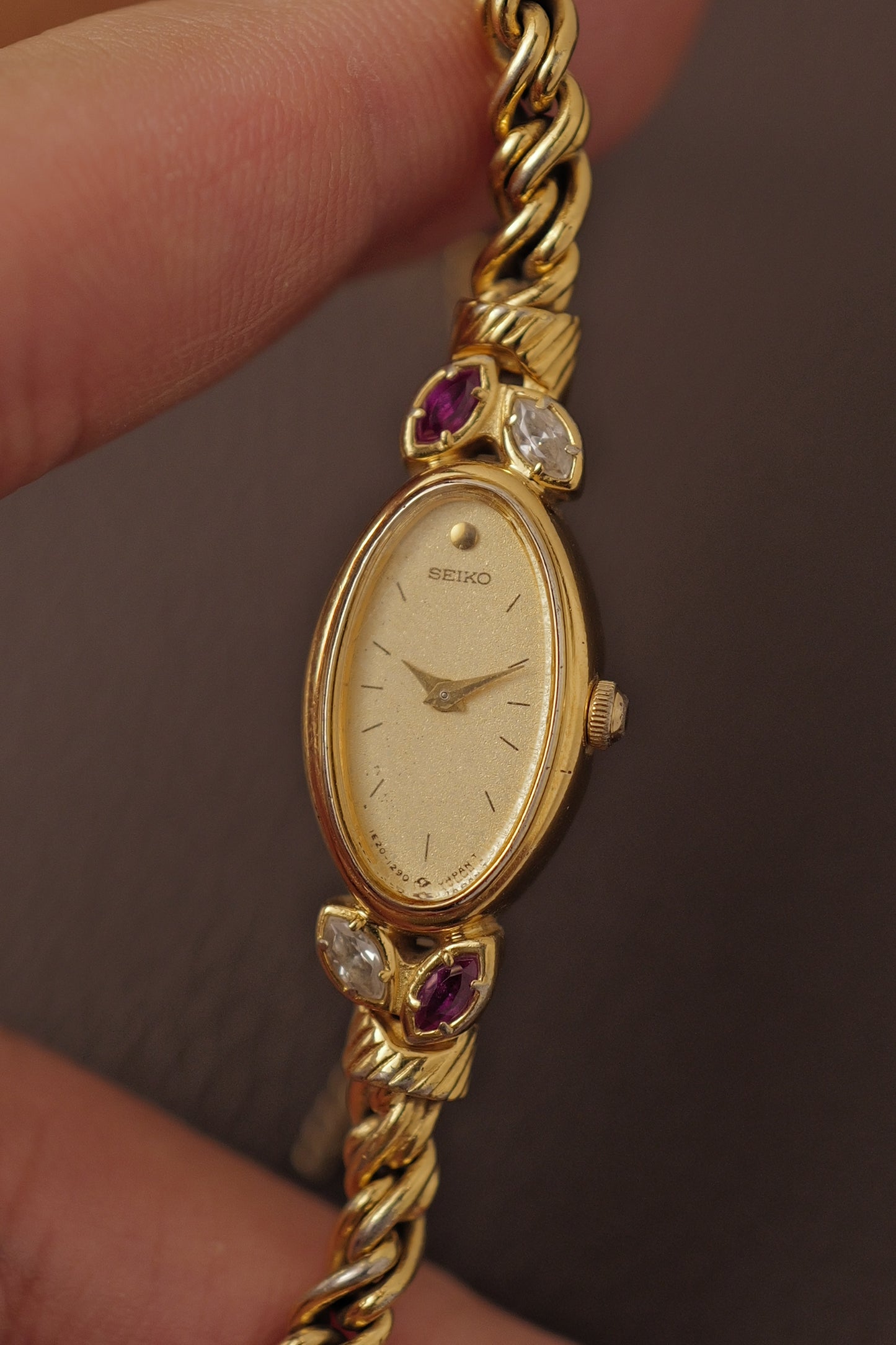 Seiko "Rosevine" Bracelet Circa. 1986