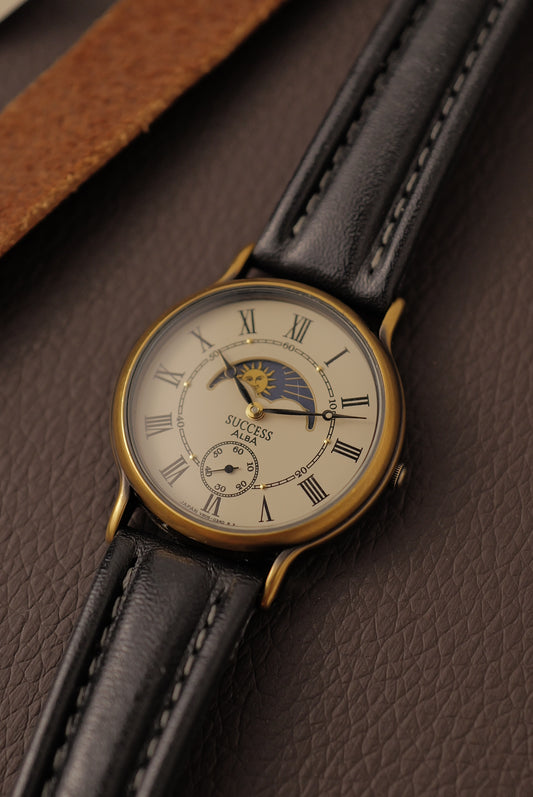 Seiko Alba Moonphase Circa.1980s