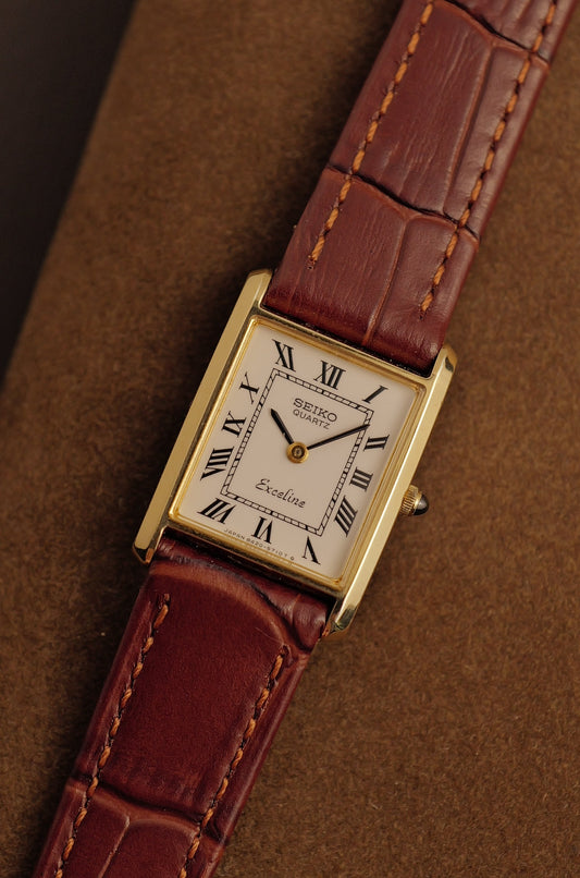Seiko Exceline Roman Numeral SGP30 Case Circa. 1981