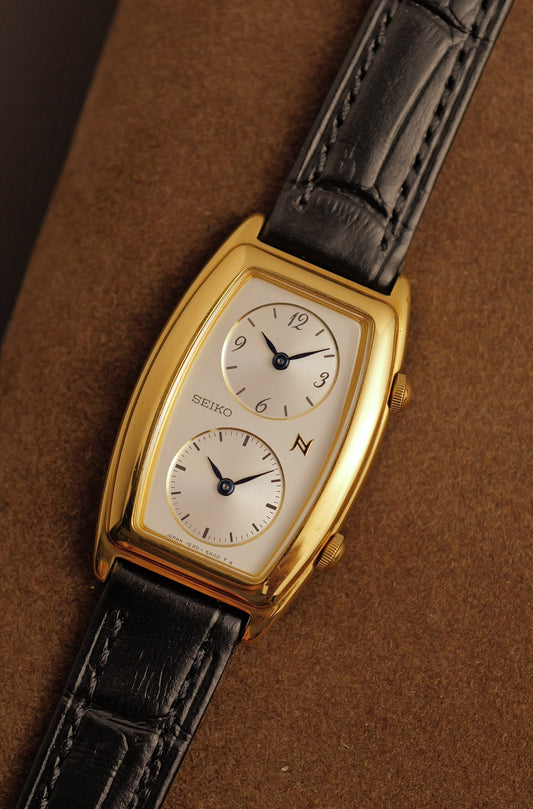 Seiko "Tonneau Dual time" Circa. 1995