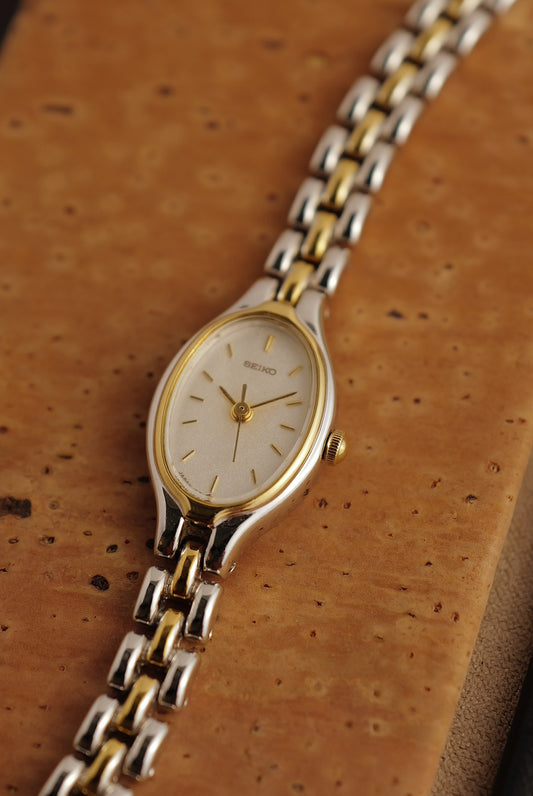 Seiko "mini oval" 2 tone Circa. 1981