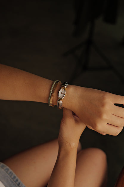 Seiko "Art Deco" Bangle Circa. 1980s