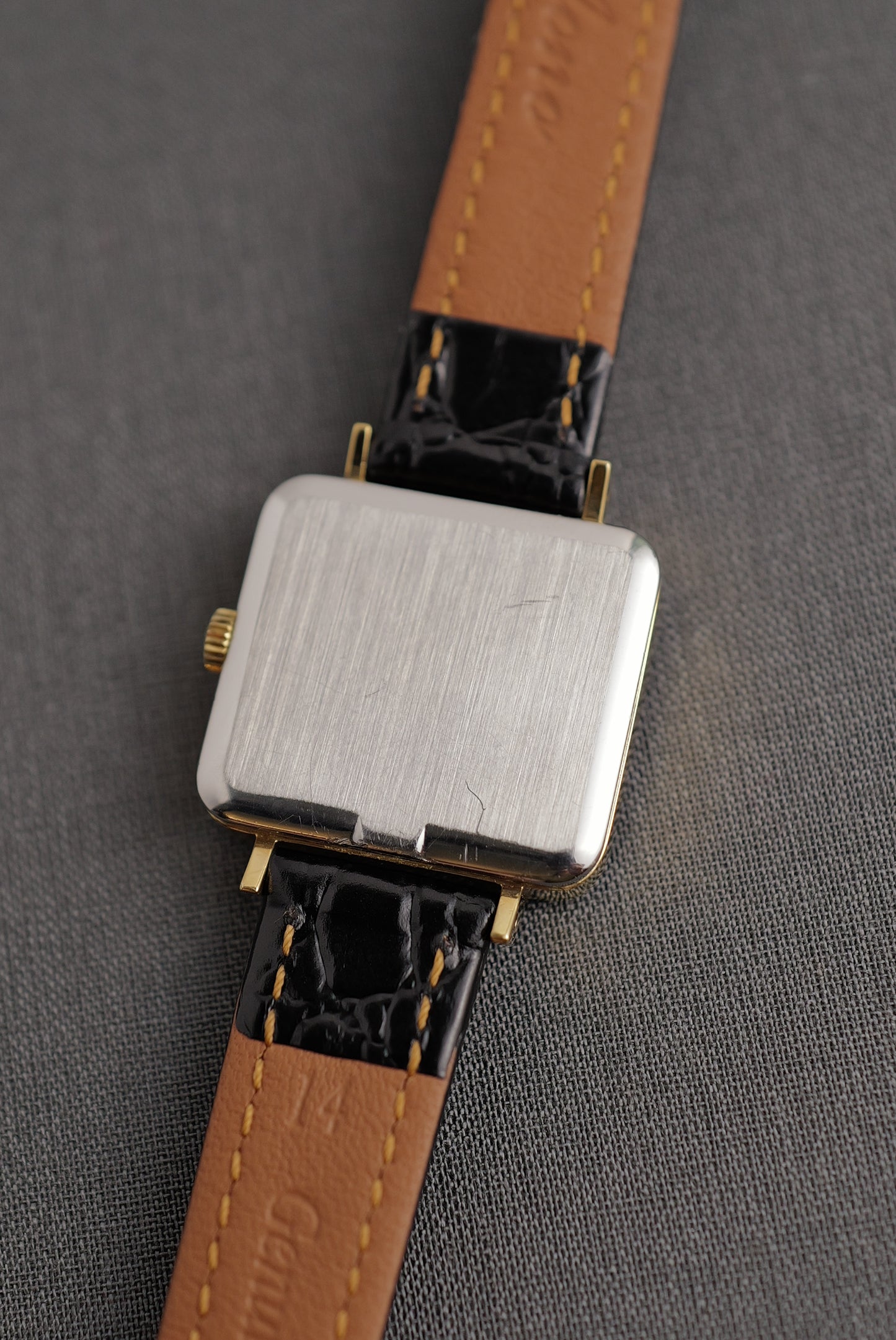Omega Square "Andrew Grima" Faceted Glass Circa. 1980s