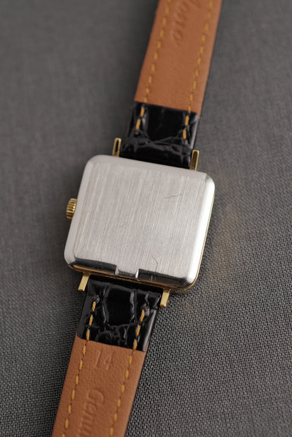 Omega Square "Andrew Grima" Faceted Glass Circa. 1980s