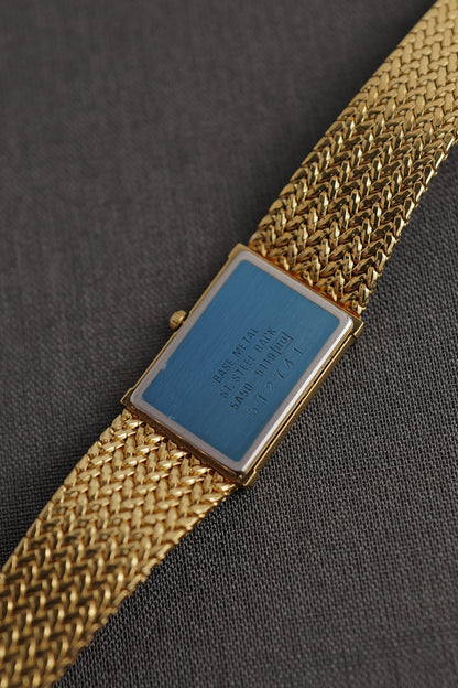 Seiko Lassale Tank Integrated Bracelet Circa. 1985