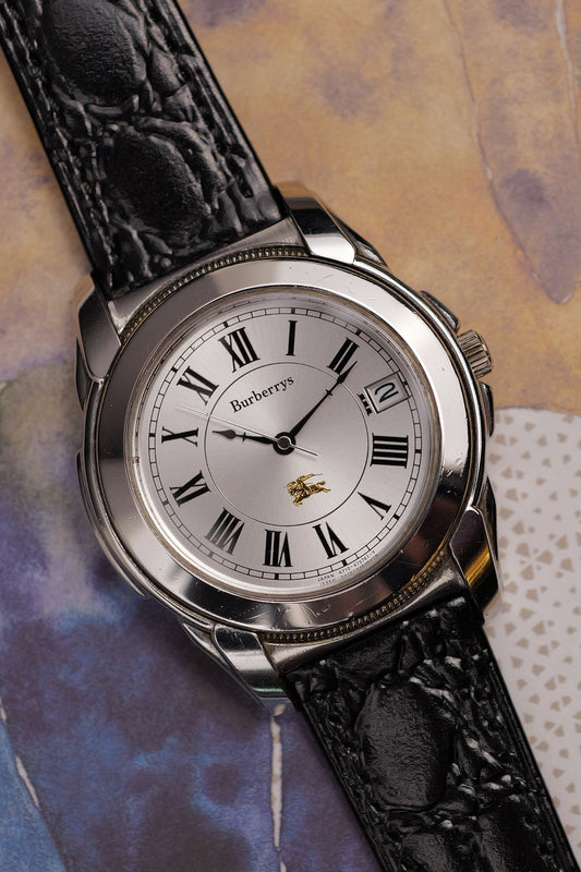 Men's Burberry Classic in Silver