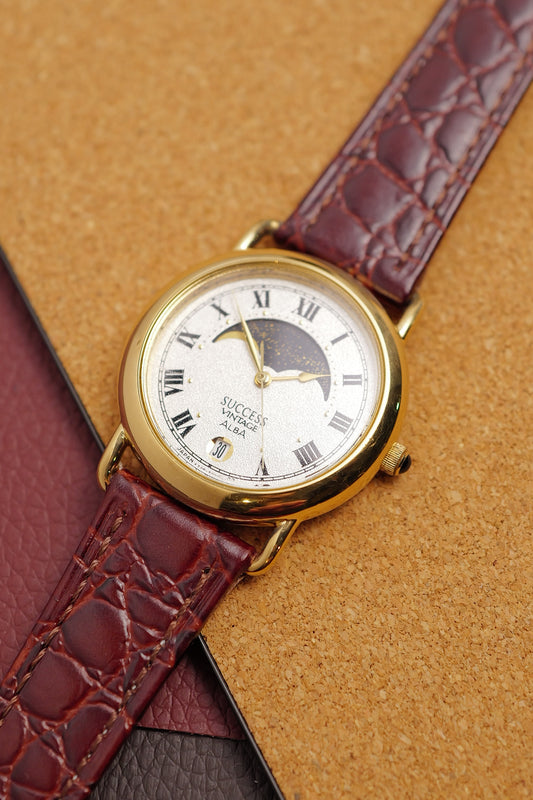 Seiko Alba Moonphase "Pebble"