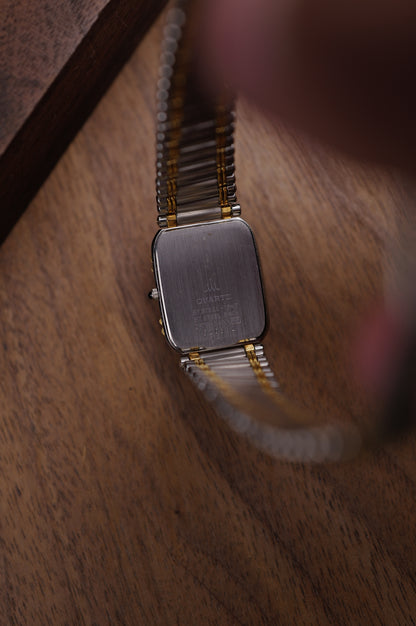 Seiko Credor "bamboo" 2F70-5480 18k solid 2 tone