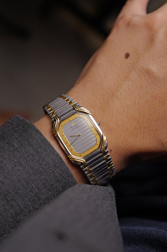Seiko Credor "Bamboo" 2F70-5480 18k 2 tone