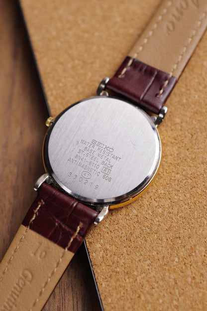 Seiko Dolce Roman Dial with Brush Bezel 8N41-5110 Circa.1993