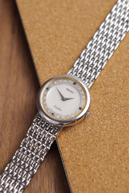 Seiko Exceline Mother of Pearl "Sapphire' 4N20-0380