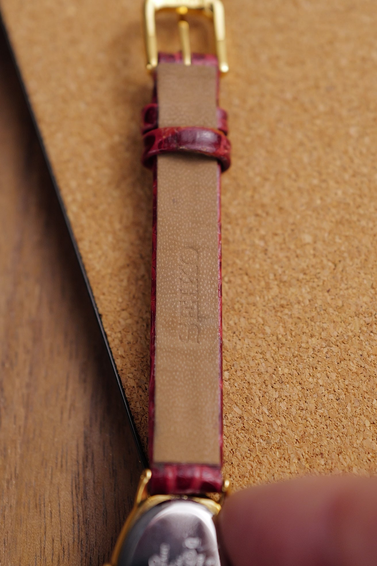 Seiko Ladies "Baignoire" Mini in Gold