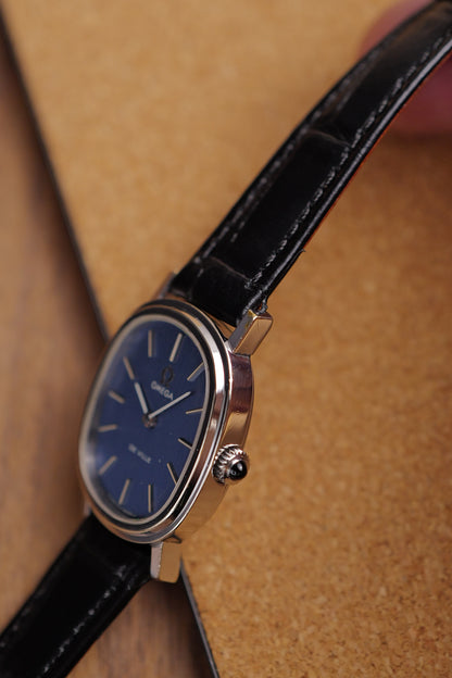 Omega De-ville  Ellipse Blue Dial Manual winding Cal. 625