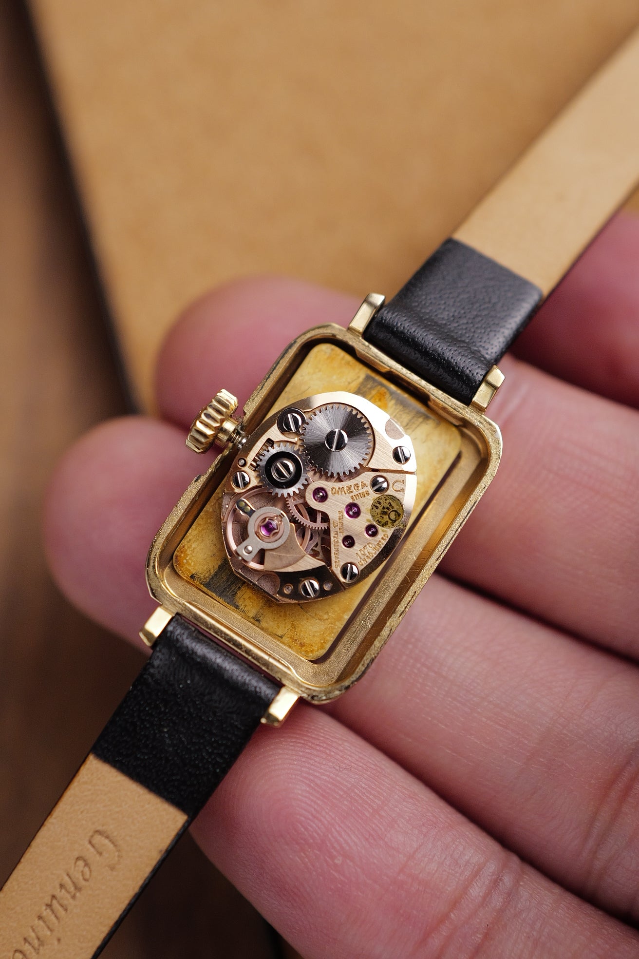 Omega De-ville "Andrew Grima" Manual winding on strap