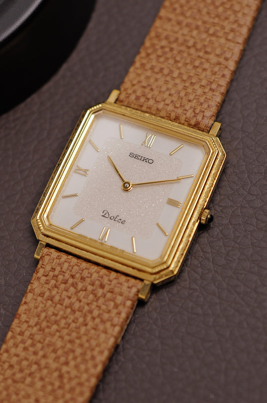 Seiko Dolce Step Bezel Octa 8N40-5010 Circa 1988 Anti Magnetic