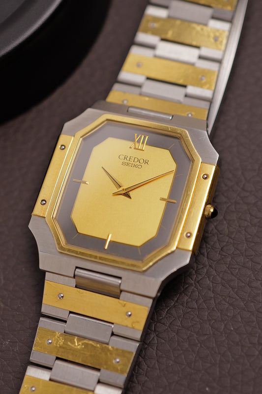 Credor "santos" Ultra thin 18k solid  8420-5360
