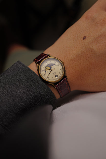 Seiko Alba Moonphase V338-6020