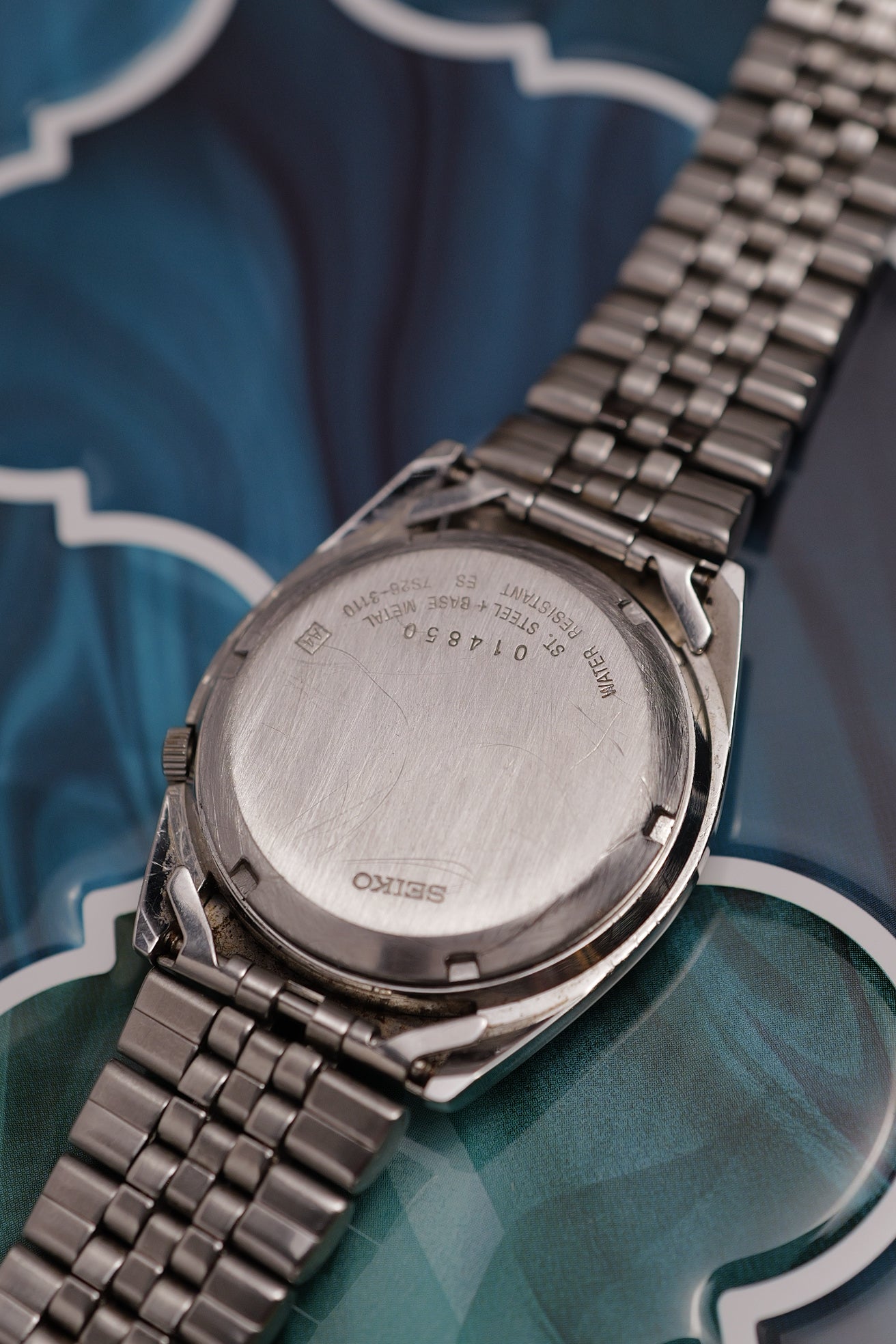 Seiko 5 "Datejust" in steel 7s26-3110 Circa.2000