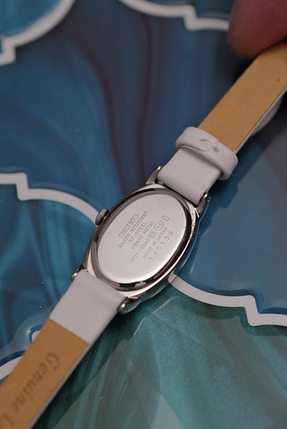 Seiko Ladies "Baignoire" Mini in Pink Dial