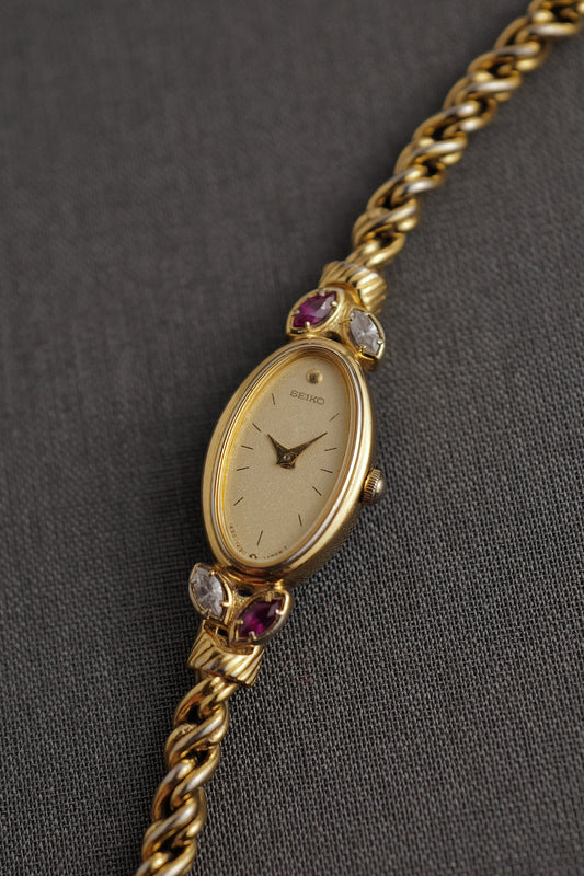 Seiko "Rosevine" Bracelet Circa. 1986