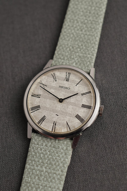 Seiko Charriot Cross-Linen Sakura Dial Hi-beat Circa. 1972
