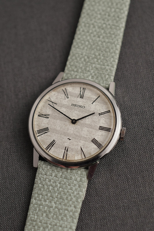 Seiko Charriot Cross-Linen Sakura Dial Hi-beat Circa. 1972