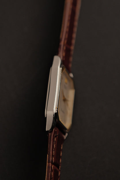 Seiko Exceline "Art-Deco case" Tank Circa. 1982