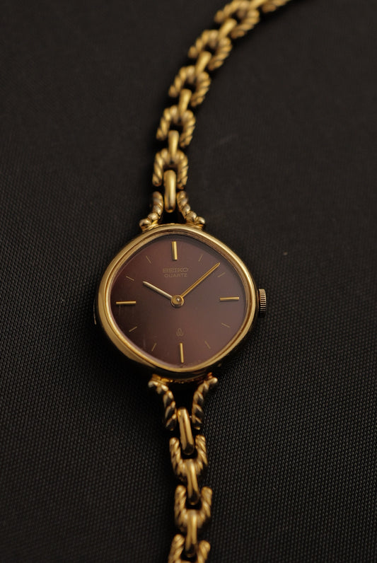 Seiko Quartz "Amber flare" Circa. 1980