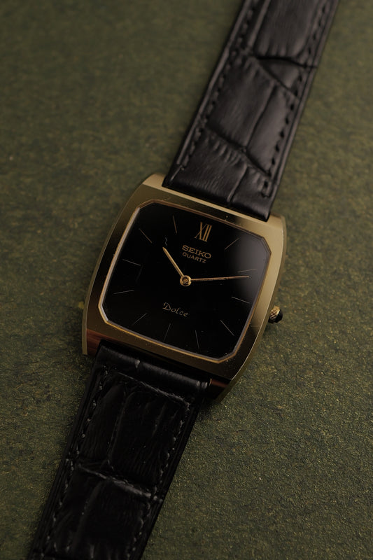 Seiko Dolce "Onyx" Scratch Resistant Circa. 1981