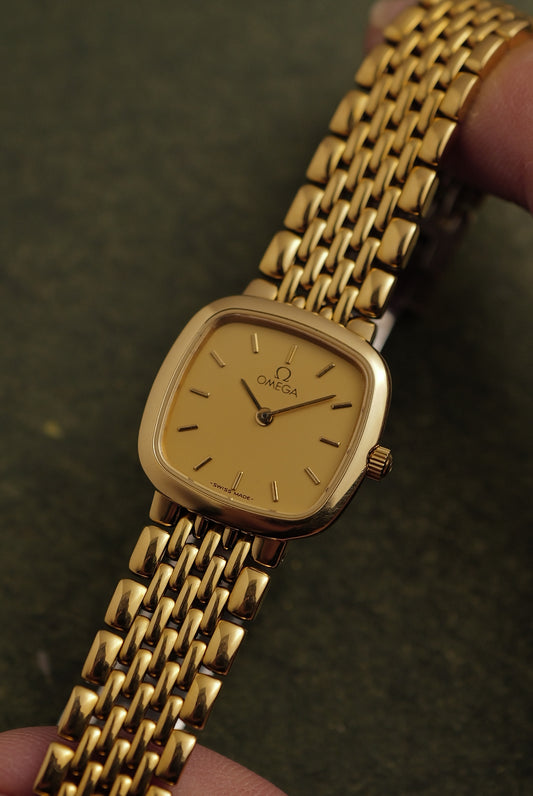 Omega De-ville "Cushion" Quartz Circa. 1990
