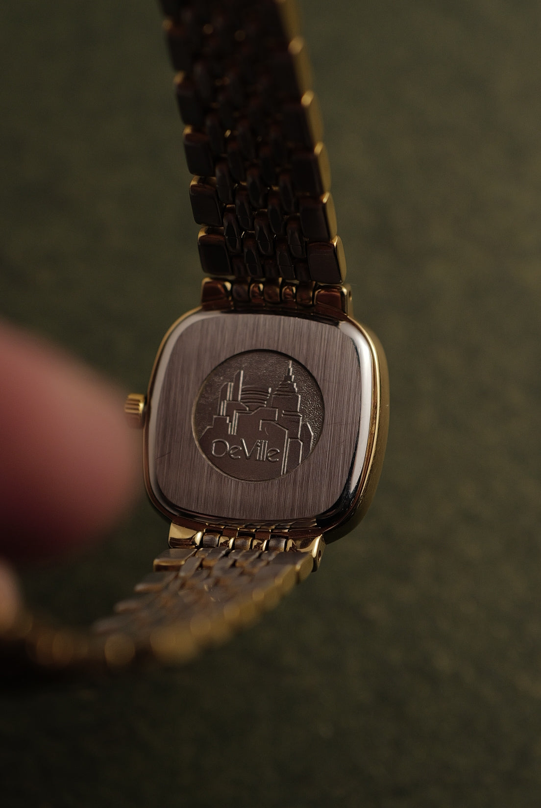 Omega De-ville "Cushion" Quartz Circa. 1990