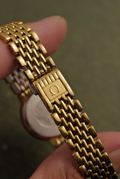Omega De-ville "Cushion" Quartz Circa. 1990