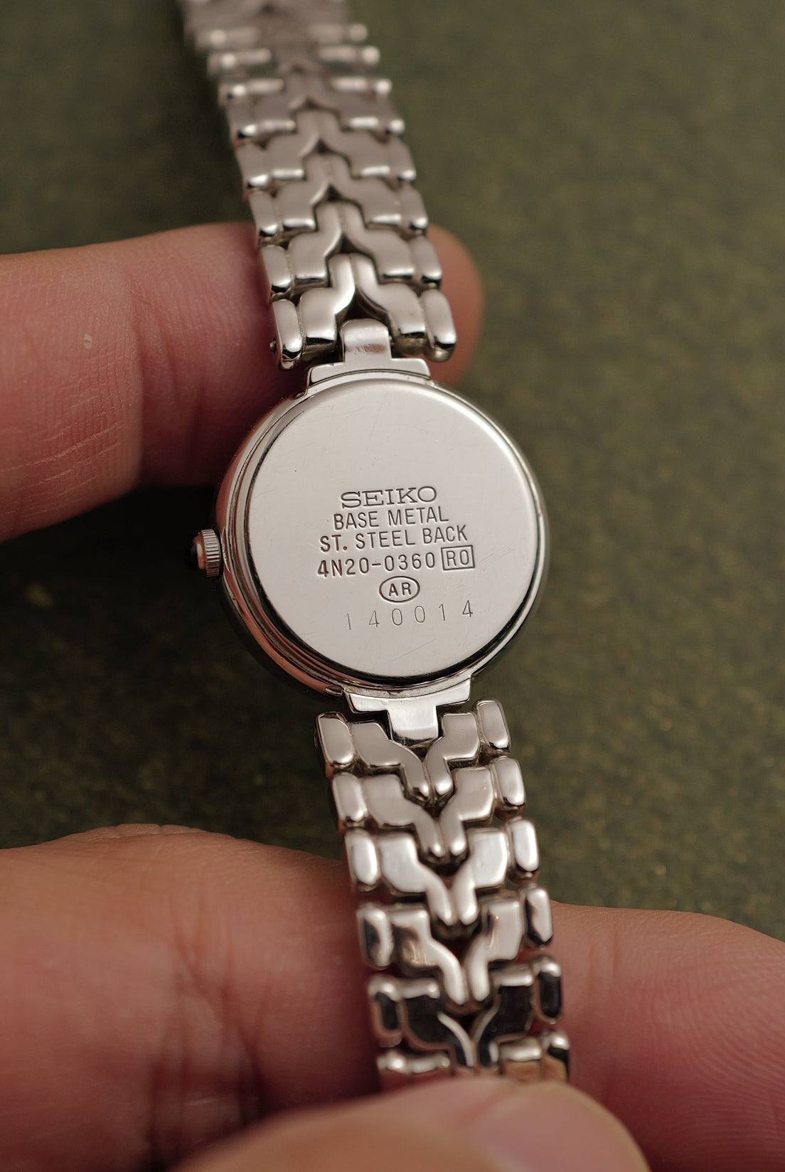 Seiko Exceline V-links Circa. 1991