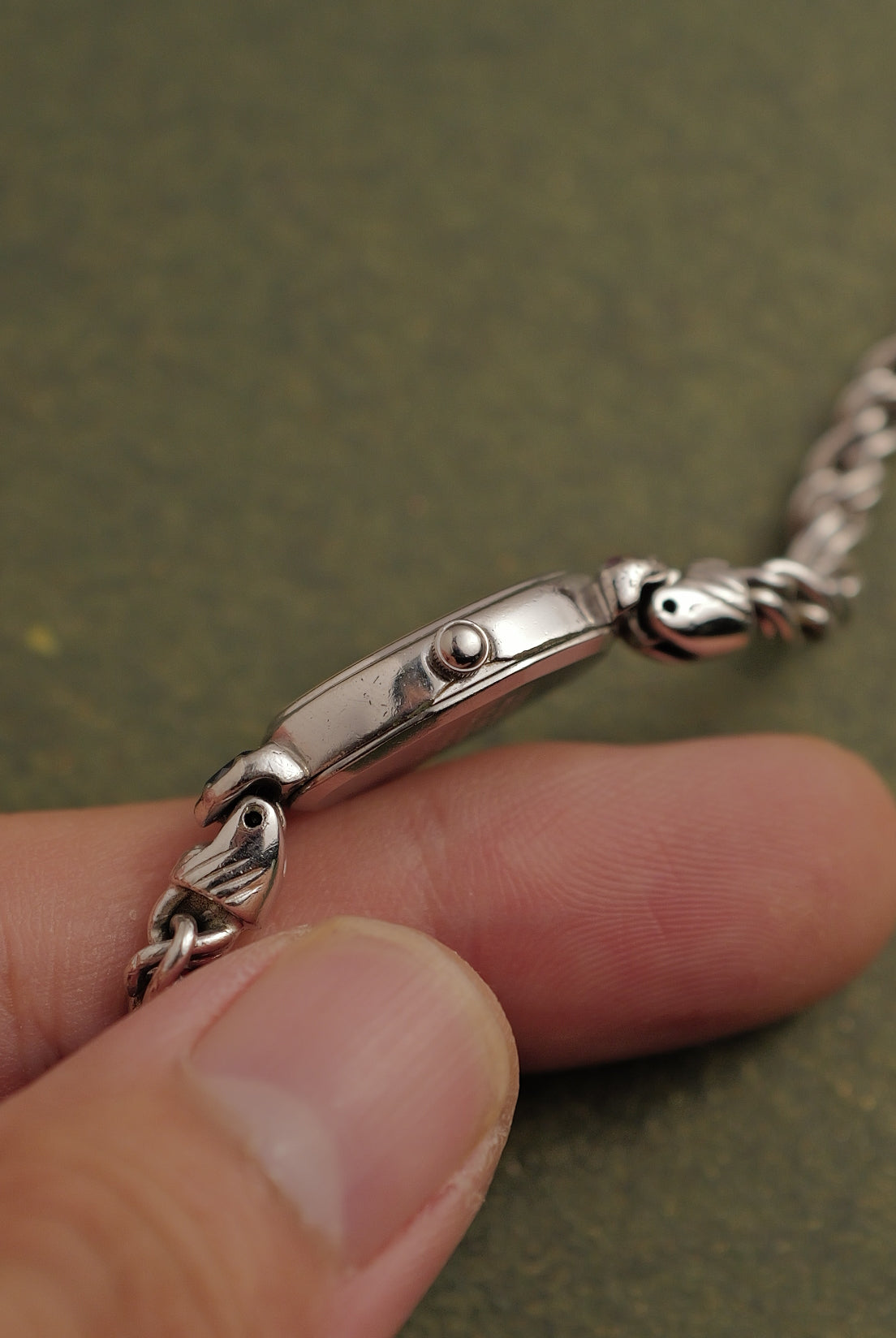 Seiko "silver Rosevine" Bracelet Circa. 1986