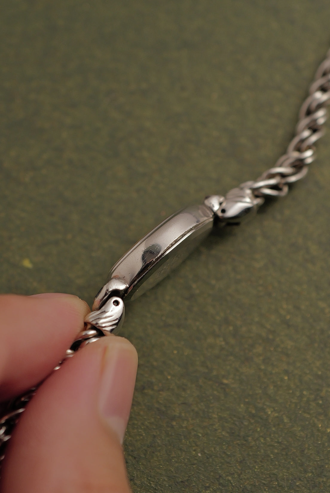 Seiko "silver Rosevine" Bracelet Circa. 1986