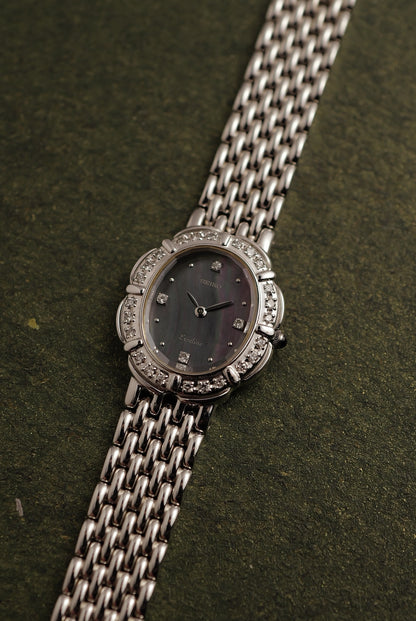 Seiko Exceline "Diamond petals" Mother of pearl circa. 1990
