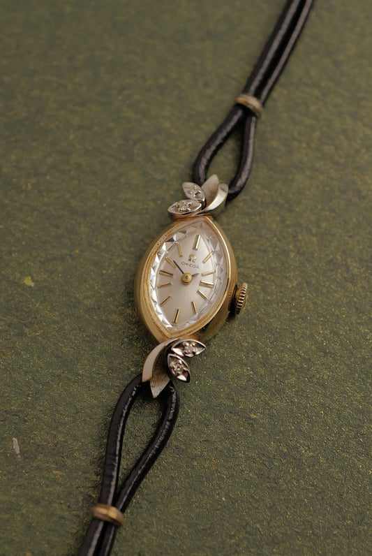 Omega "Floral Cocktail" watch with diamonds circa. 1960s