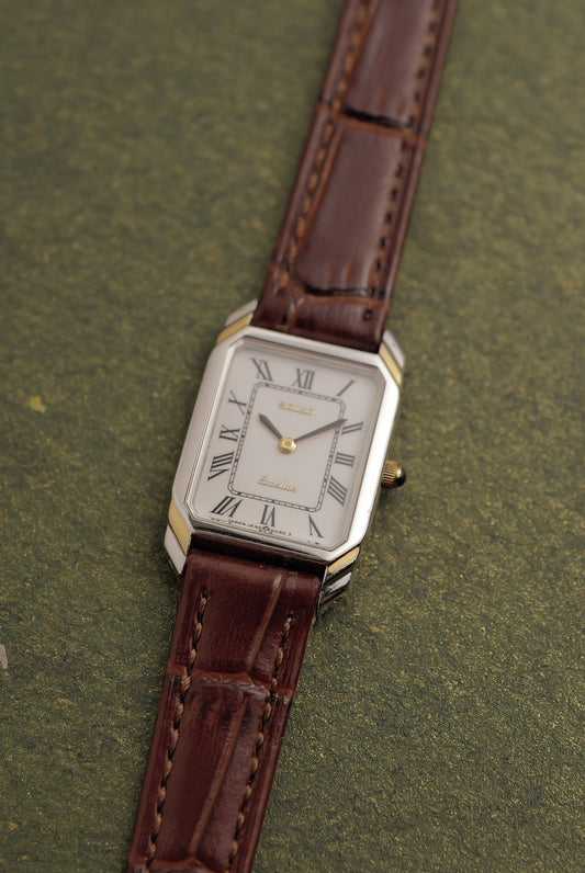 Seiko Exceline Art-deco Tank Circa. 1989