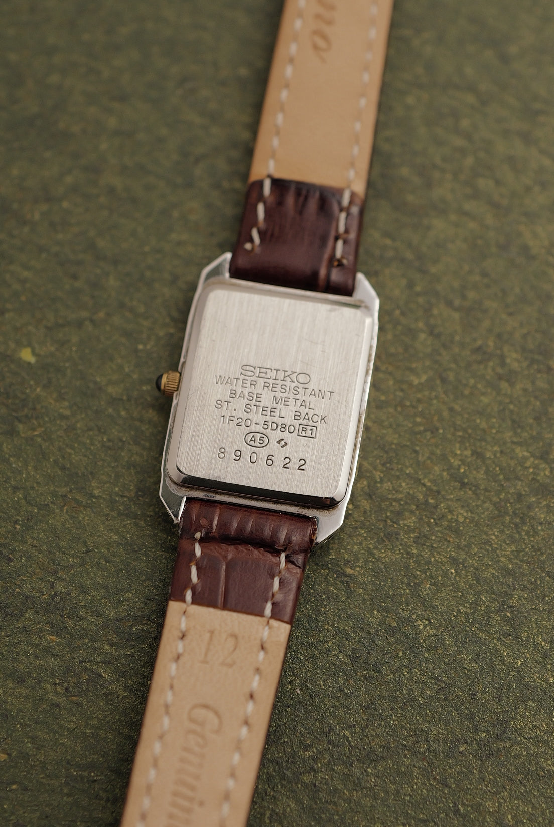 Seiko Exceline Art-deco Tank Circa. 1989