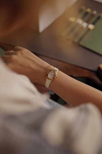 Seiko Exceline Mother of Pearl Diamonds Circa. 1992