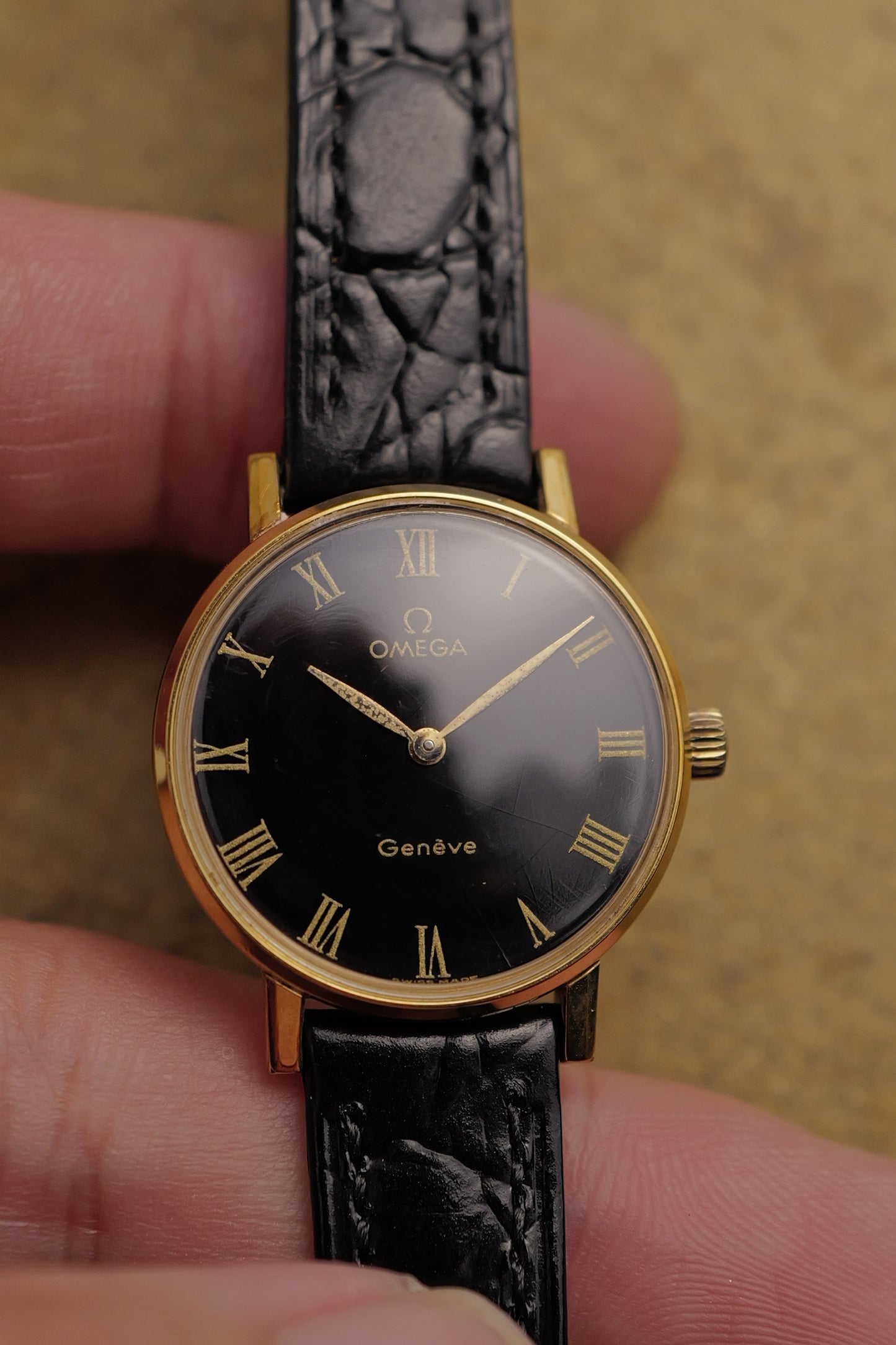 Omega Geneve "Glit Dial" Circa. 1970