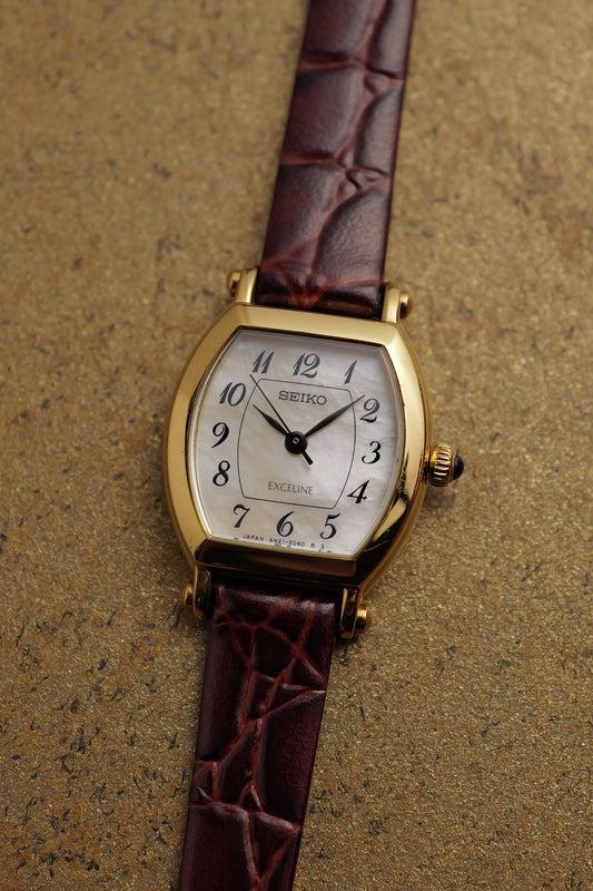 Seiko Exceline "Tortue" Mother of Pearl Circa. 1991