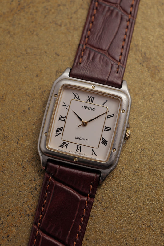 Seiko Lucent "Santos" 7N01-5190 Circa. 1994 w/ original bracelet